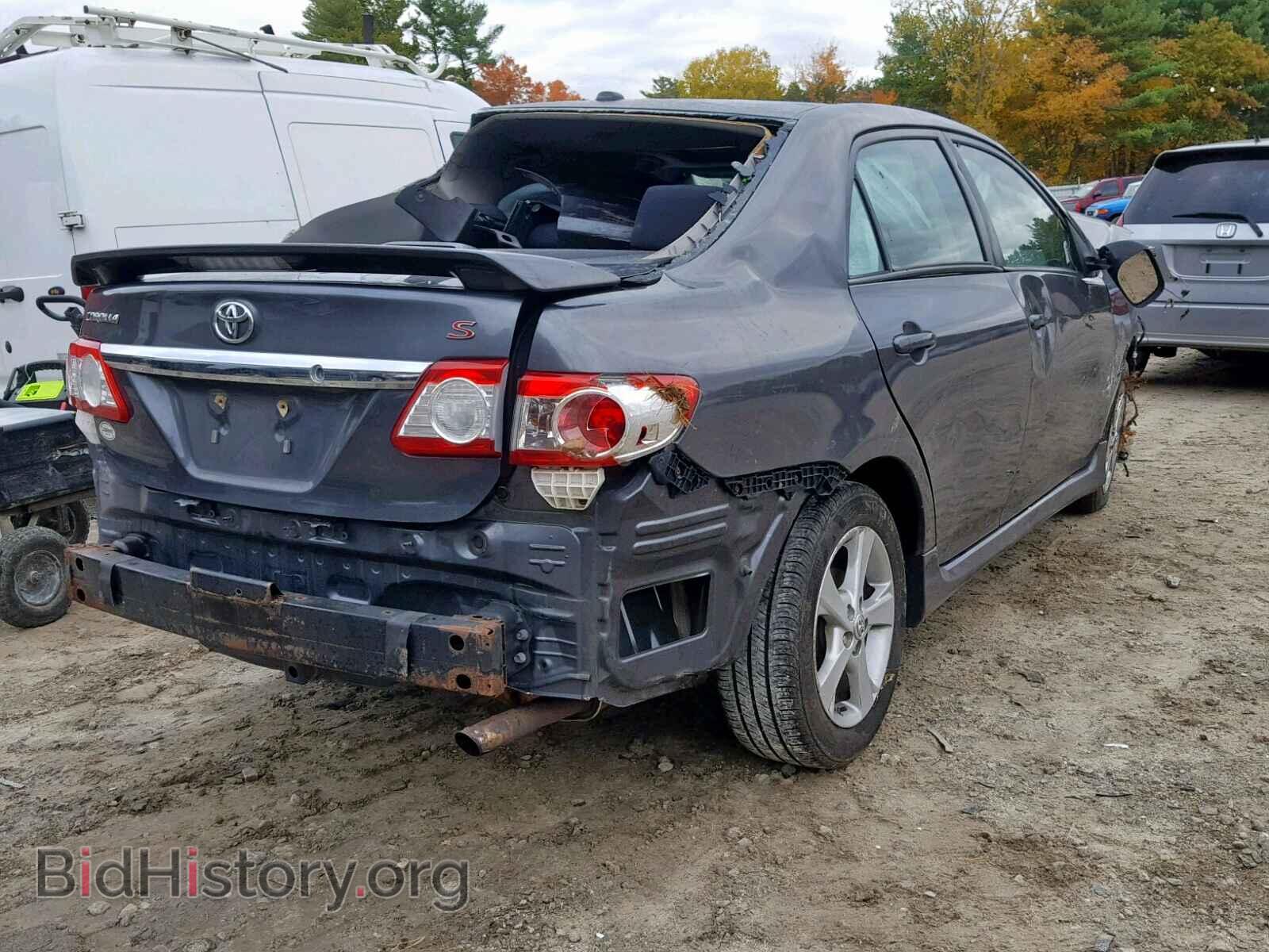 2011 TOYOTA COROLLA BA - VIN: 2T1BU4EE9BC592824 - Фото 4