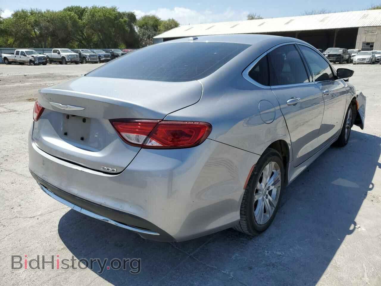 2016 CHRYSLER 200 - VIN: 1C3CCCAB5GN122795 - Фото 4
