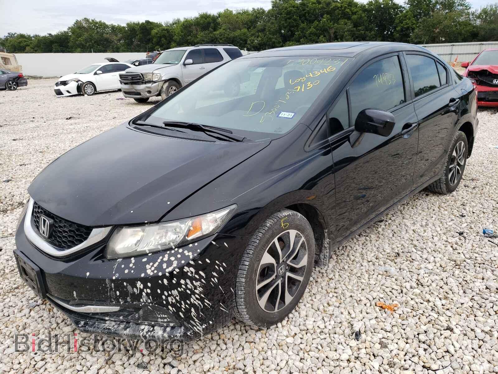 2015 HONDA CIVIC - VIN: 19XFB2F82FE001003 - Фото 2