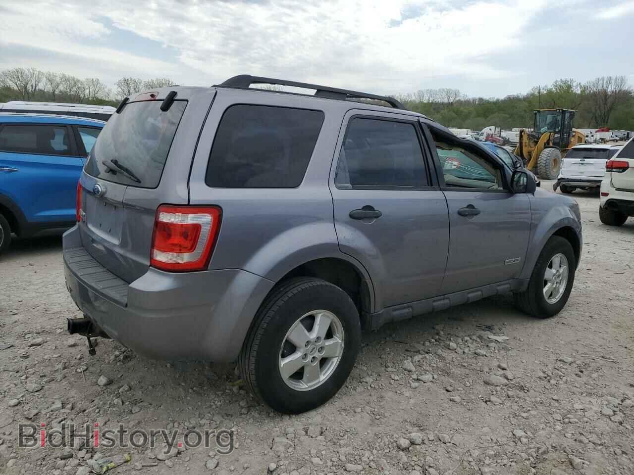 2008 FORD ESCAPE - VIN: 1FMCU02Z98KB67465 - Фото 3