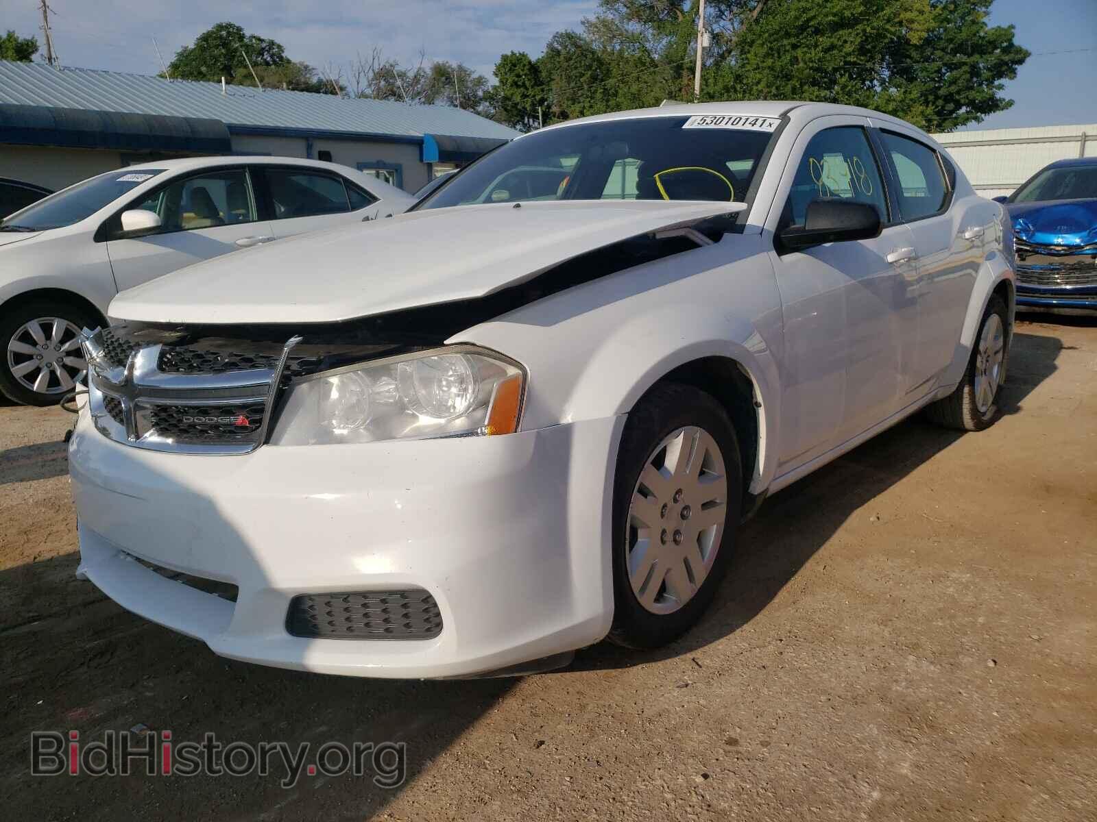 2013 DODGE AVENGER - VIN: 1C3CDZAB8DN529053 - Фото 2