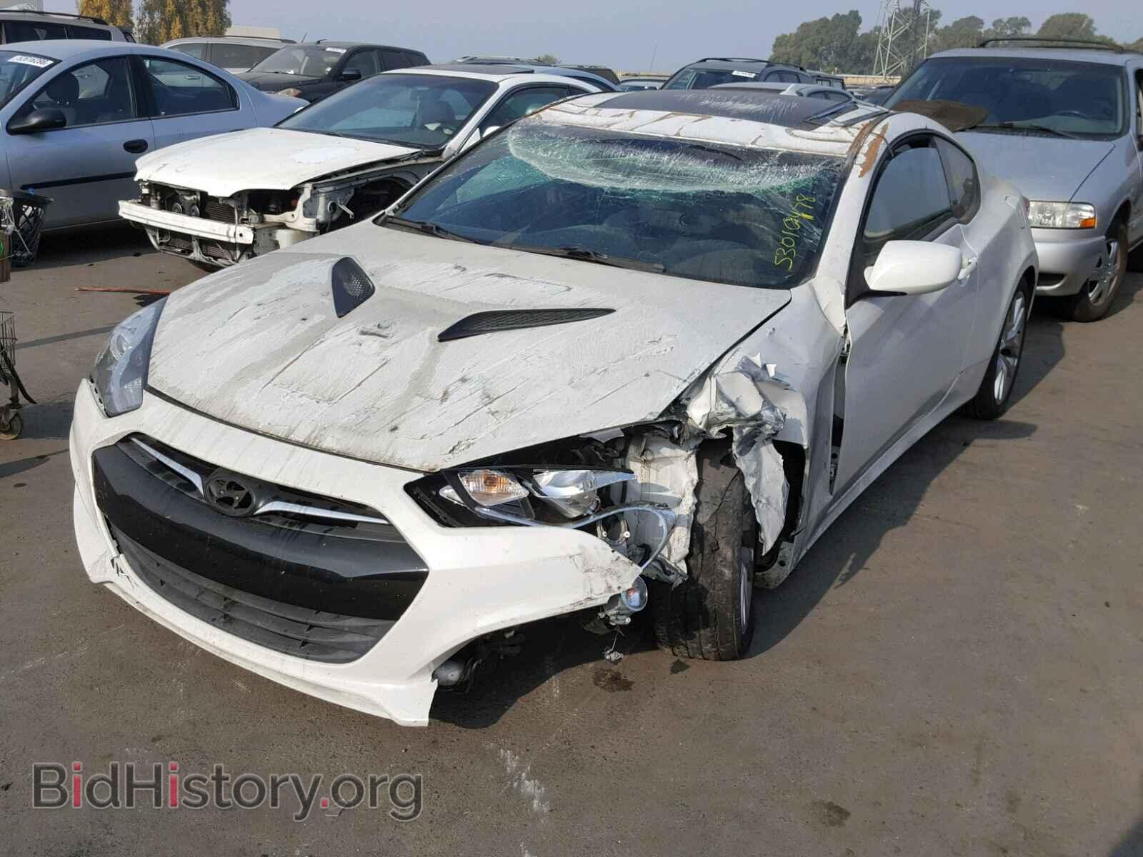 2013 HYUNDAI GENESIS - VIN: KMHHT6KD6DU090312 - Фото 2