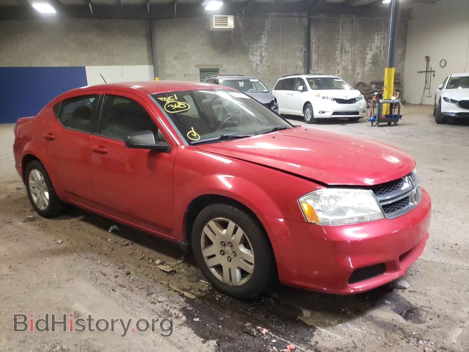 Photo 1C3CDZAG2DN750031 - DODGE AVENGER 2013