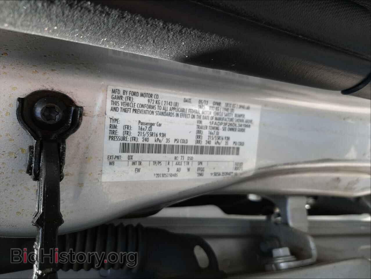 2013 FORD FOCUS - VIN: 1FADP3F26DL341968 - Photo 10