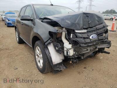 2014 Ford EDGE Edge SEL, черный — VIN 2FMDK3JCXEBA99174, Copart