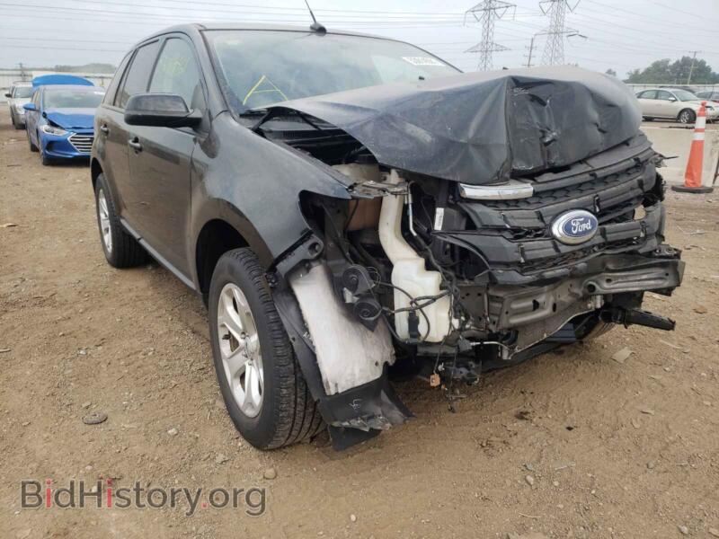 2014 Ford EDGE Edge SEL (VIN 2FMDK3JCXEBA99174) — фото 1 из 10, Copart, повреждение: передняя часть