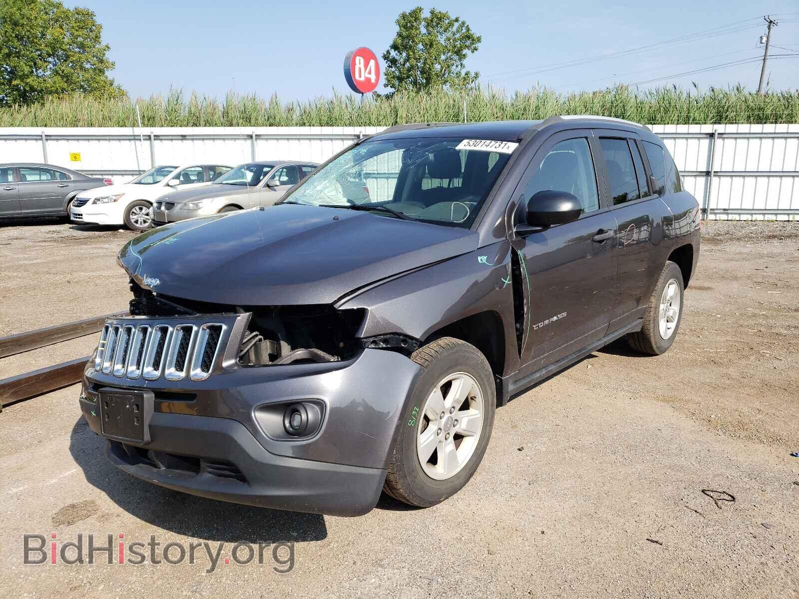 2017 JEEP COMPASS - VIN: 1C4NJCBB3HD185569 - Фото 2