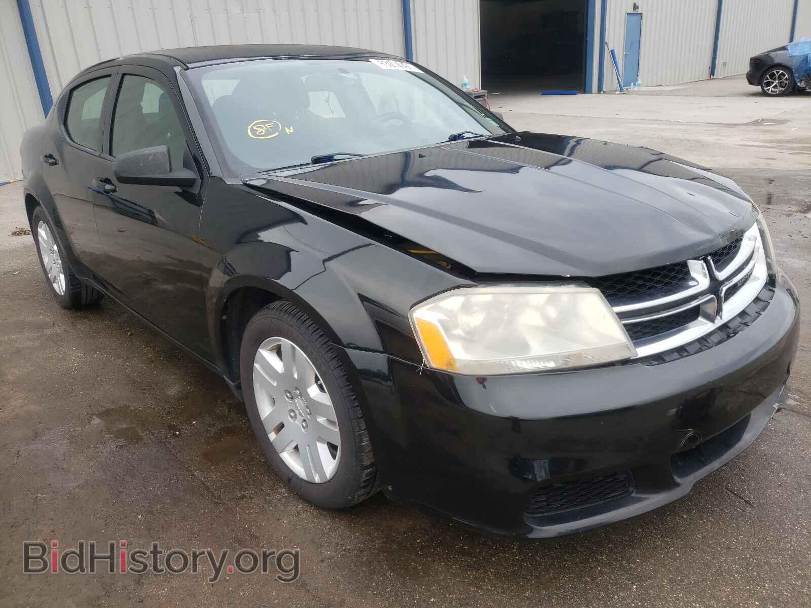Photo 1C3CDZAG4DN749222 - DODGE AVENGER 2013