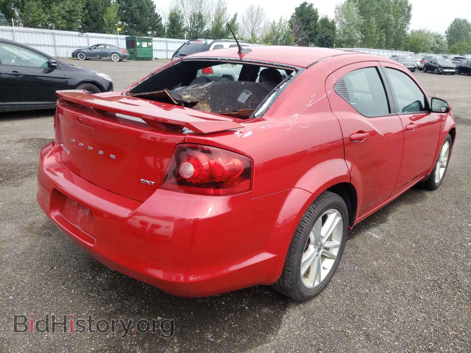 2013 DODGE AVENGER - VIN: 1C3CDZCB4DN675186 - Фото 4