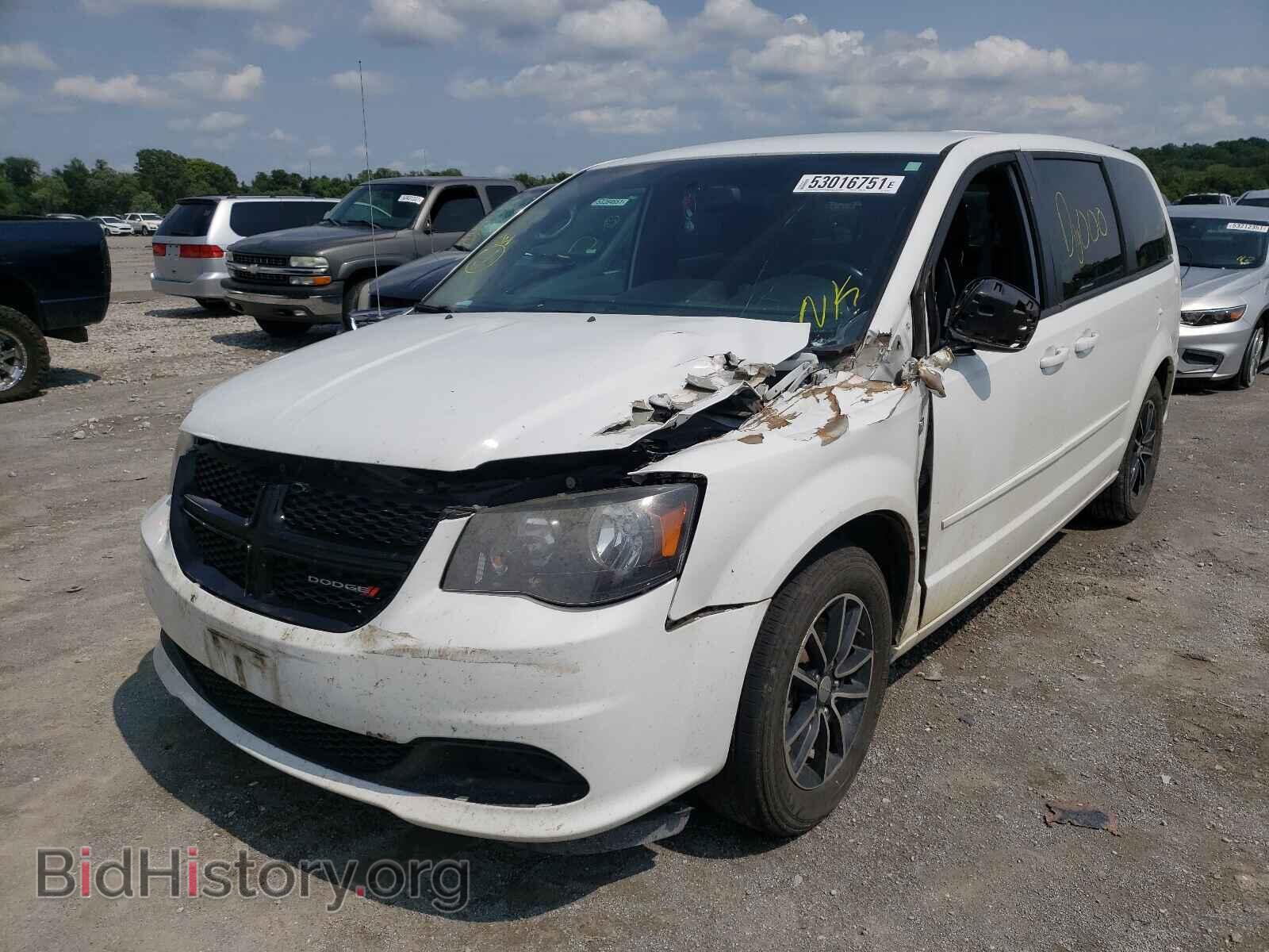 2014 DODGE CARAVAN - VIN: 2C4RDGBGXER406783 - Фото 2