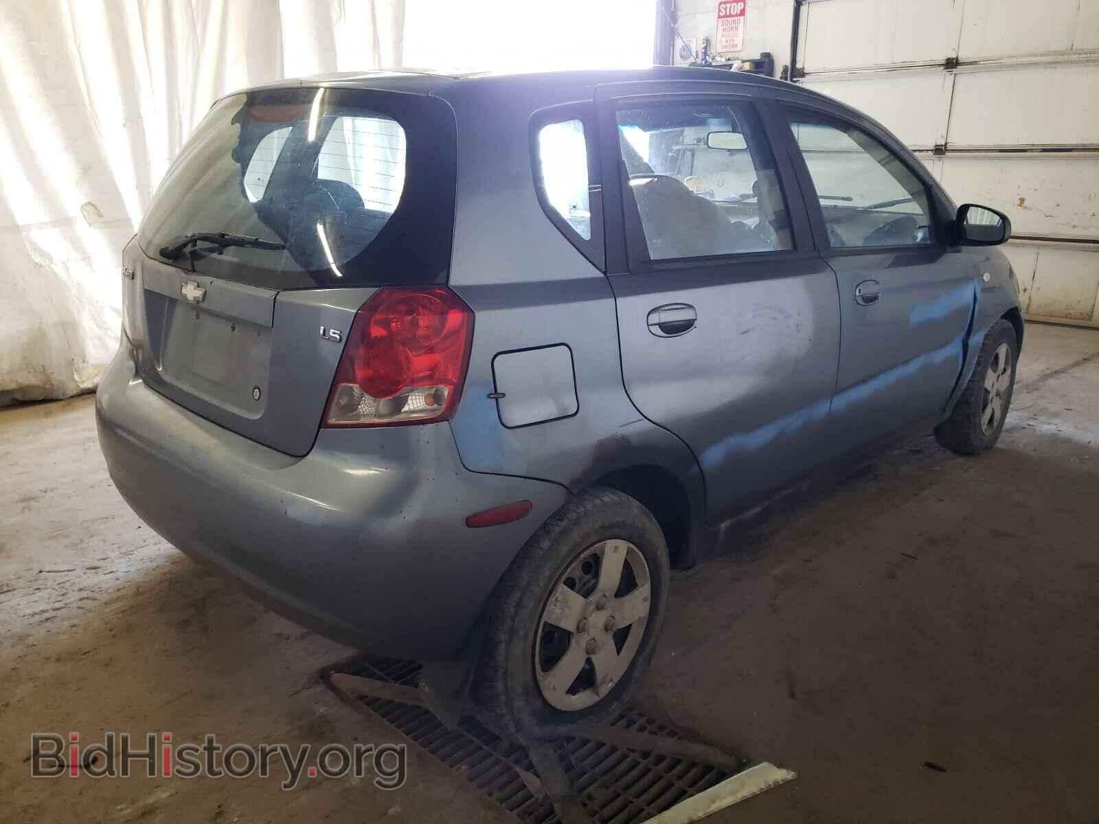 2007 CHEVROLET AVEO - VIN: KL1TD66647B772717 - Фото 4