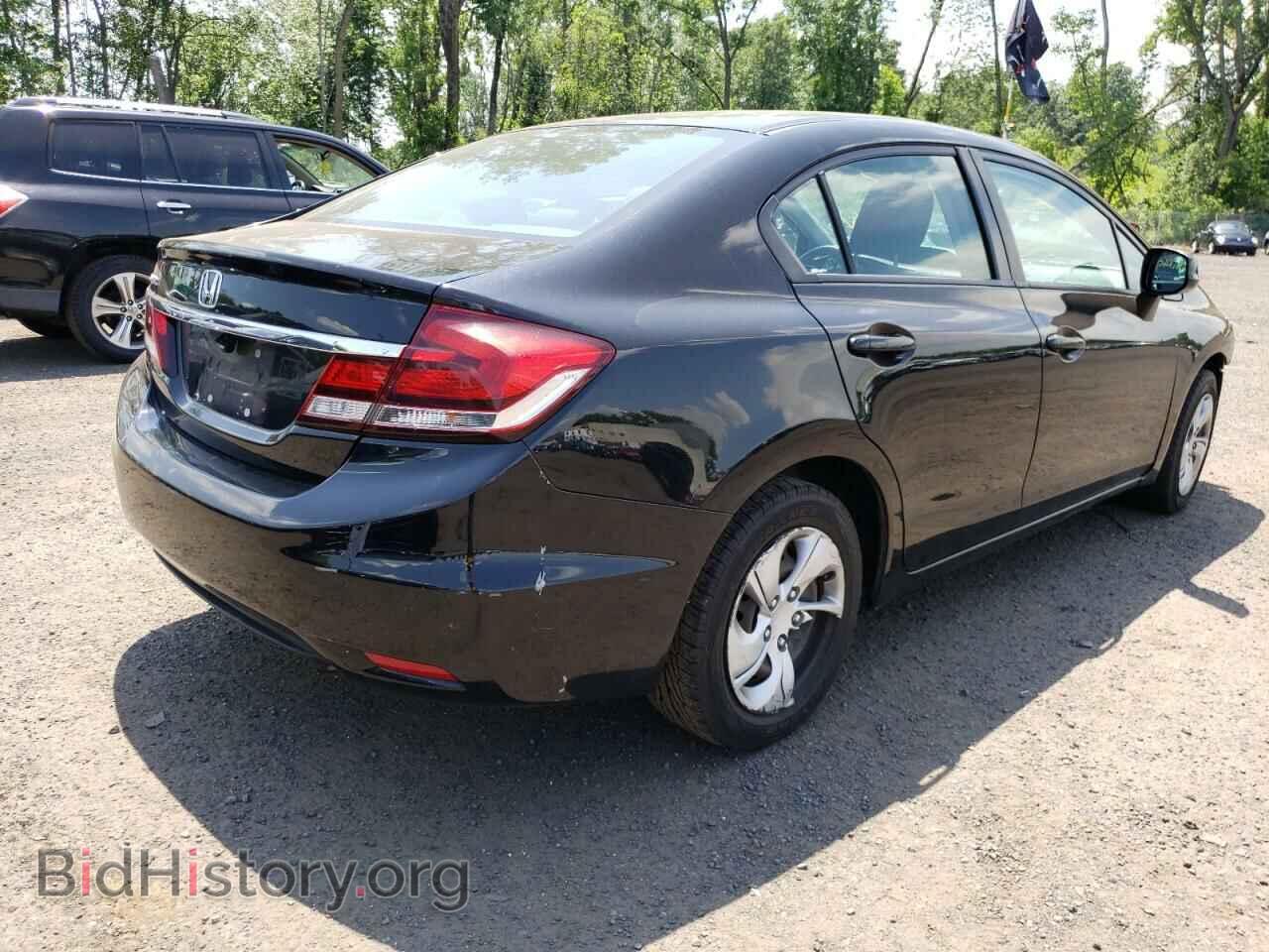 2013 HONDA CIVIC - VIN: 19XFB2E50DE072446 - Фото 4