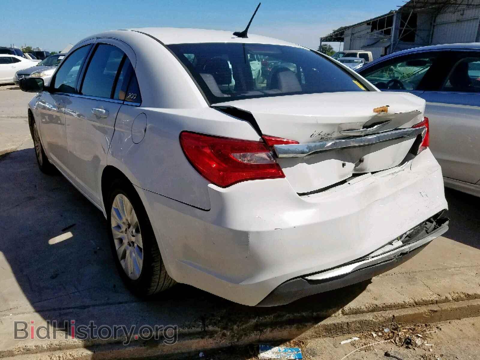 2013 CHRYSLER 200 - VIN: 1C3CCBABXDN641489 - Фото 3