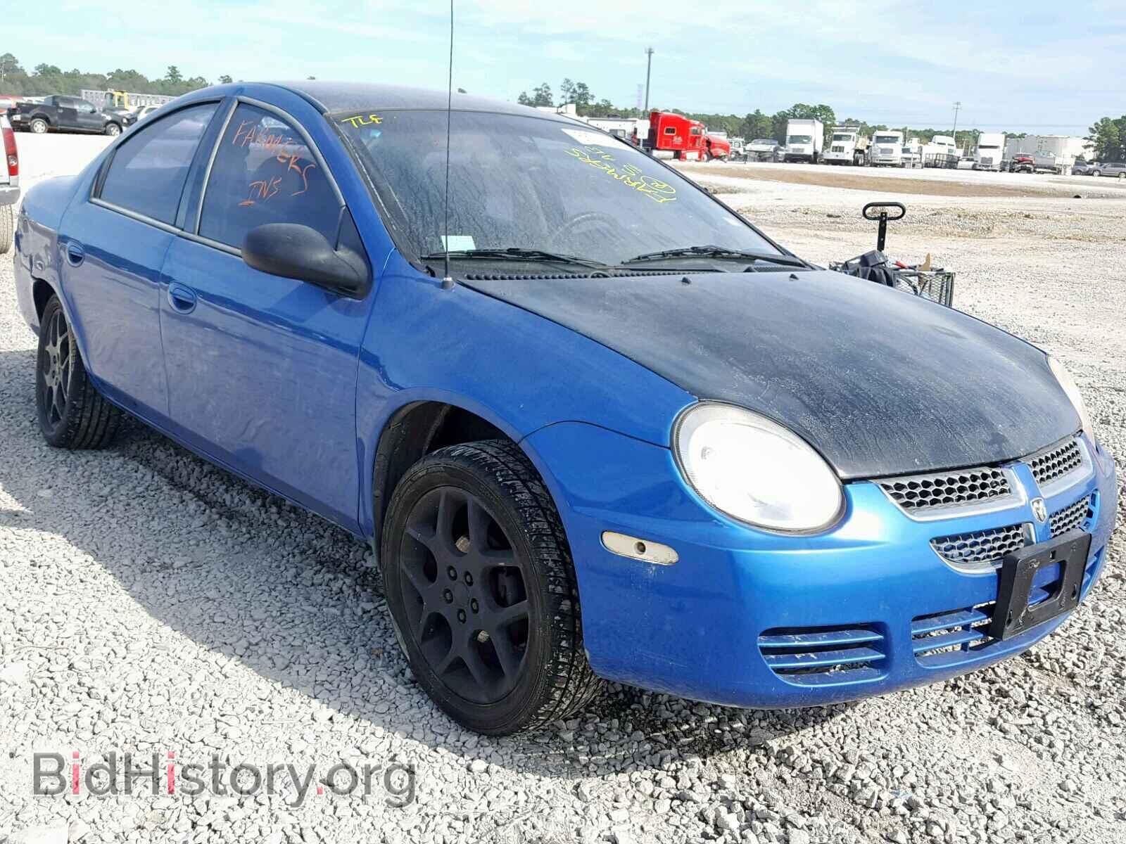 Photo 1B3ES56C65D130624 - DODGE NEON 2005
