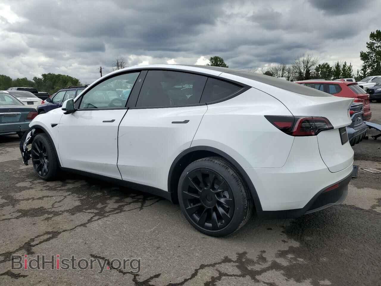 2024 TESLA MODEL Y - VIN: 7SAYGAEE6RF985642 - Фото 2