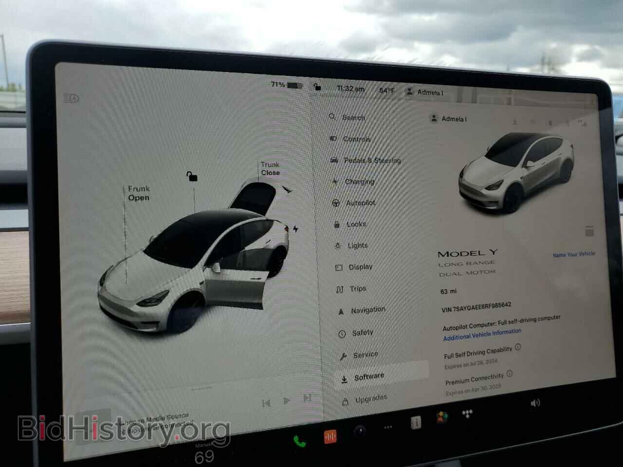 2024 TESLA MODEL Y - VIN: 7SAYGAEE6RF985642 - Фото 9