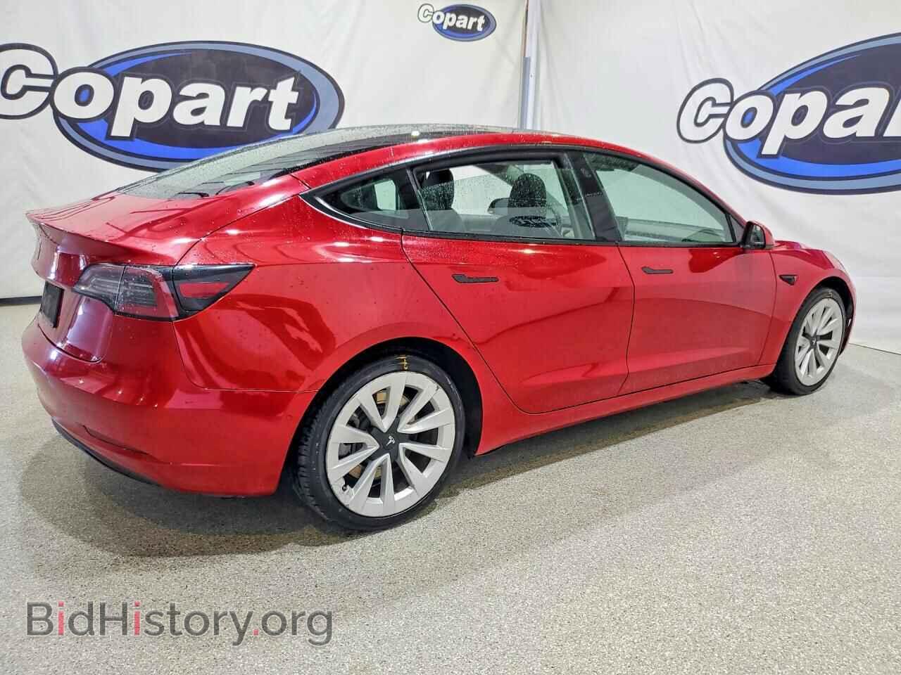 2022 TESLA MODEL 3 - VIN: 5YJ3E1EA6NF304545 - Фото 3