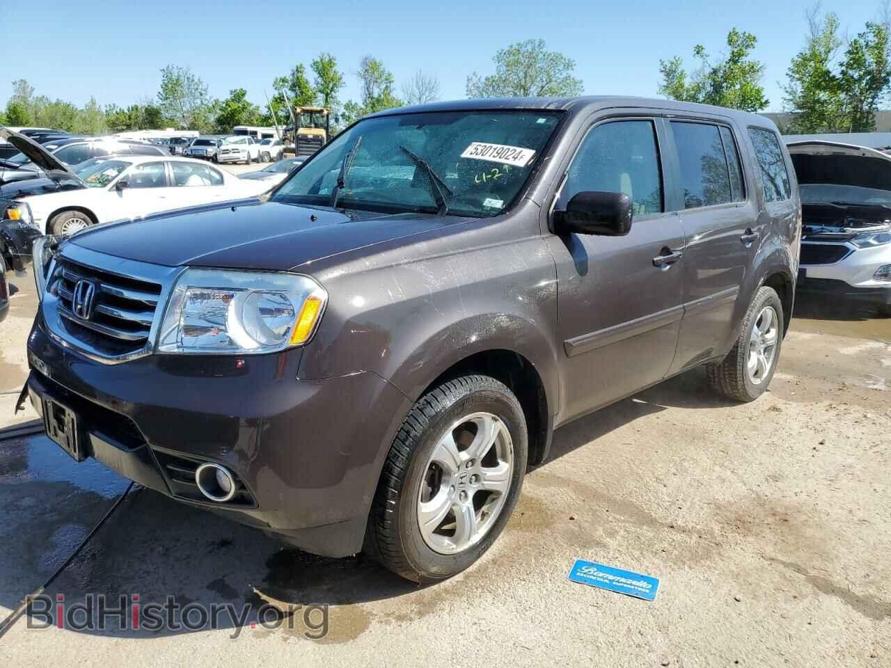 Photo 5FNYF4H49DB079109 - HONDA PILOT 2013