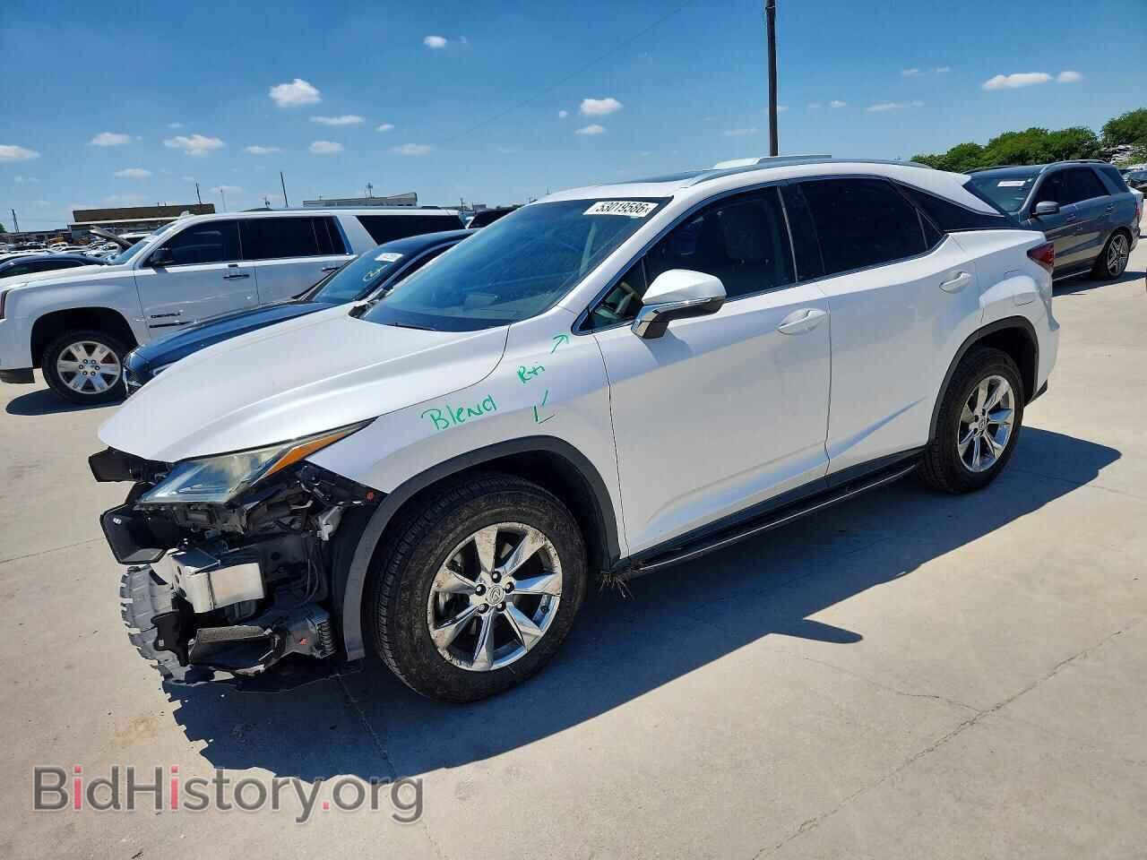 Фотография 2T2ZZMCA6GC034304 - LEXUS RX350 2016