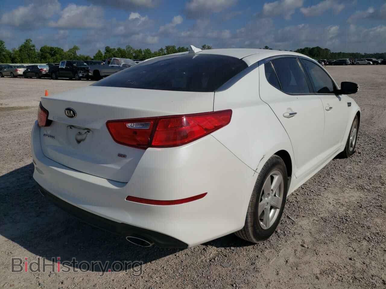 2015 KIA OPTIMA - VIN: KNAGM4A71F5576663 - Photo 4