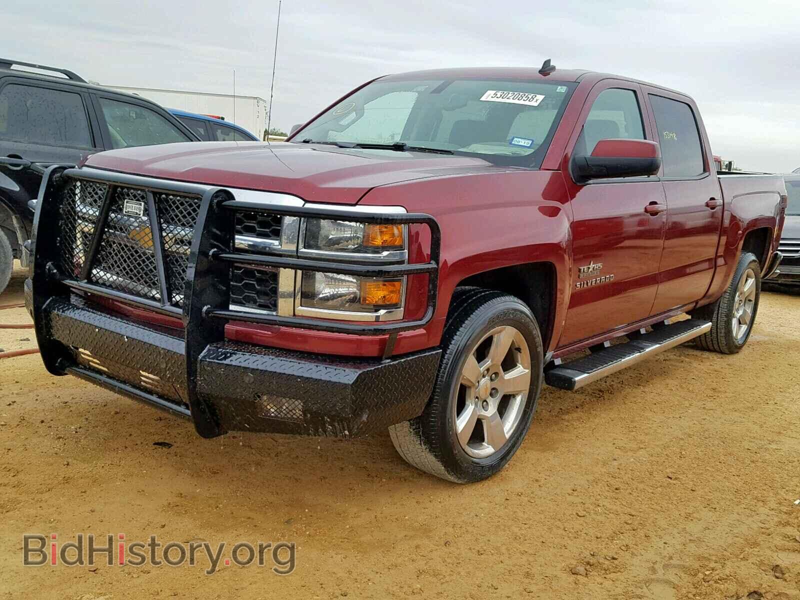2014 CHEVROLET SILVERADO - VIN: 3GCPCREC8EG142421 - Фото 2