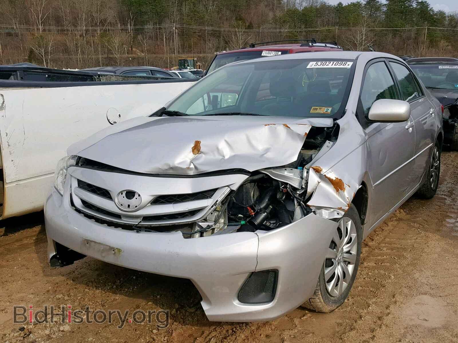 2012 TOYOTA COROLLA BA - VIN: 2T1BU4EE0CC798647 - Фото 2