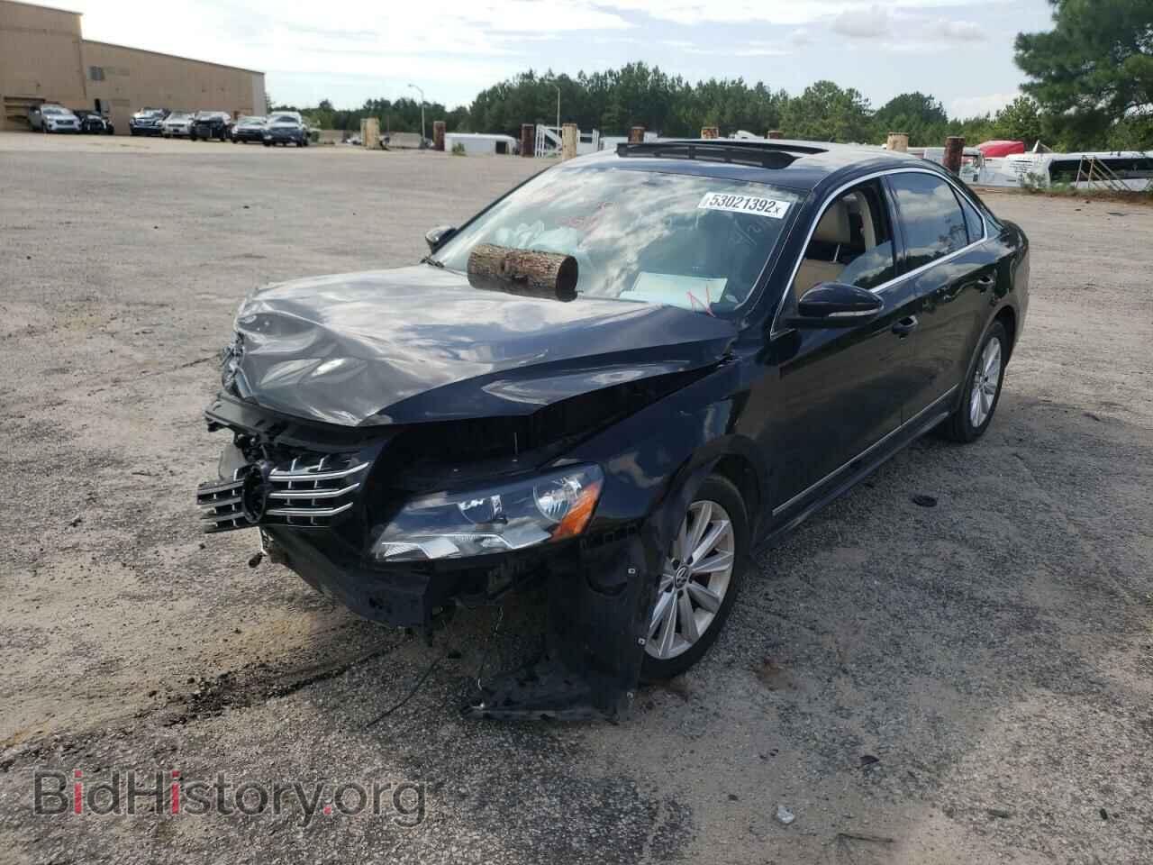 2012 VOLKSWAGEN PASSAT - VIN: 1VWCH7A37CC023184 - Фото 2