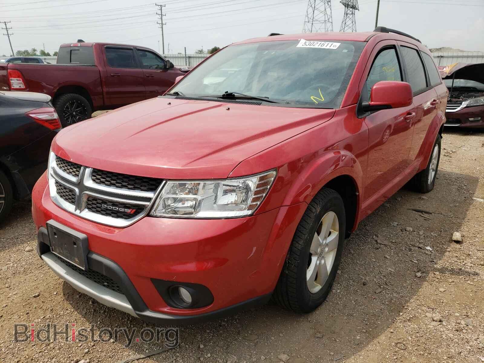 2012 DODGE JOURNEY - VIN: 3C4PDCBG8CT361580 - Фото 2