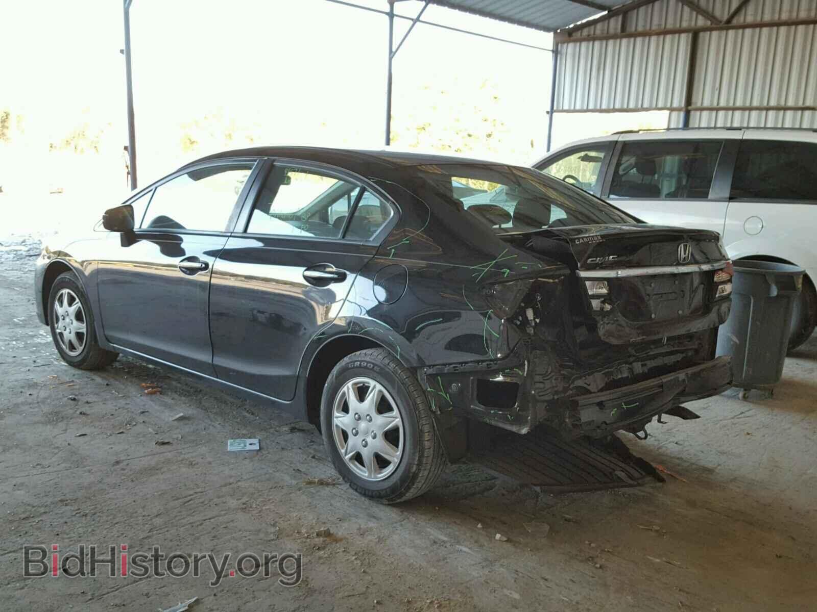 2014 HONDA CIVIC LX - VIN: 19XFB2F5XEE027000 - Фото 3