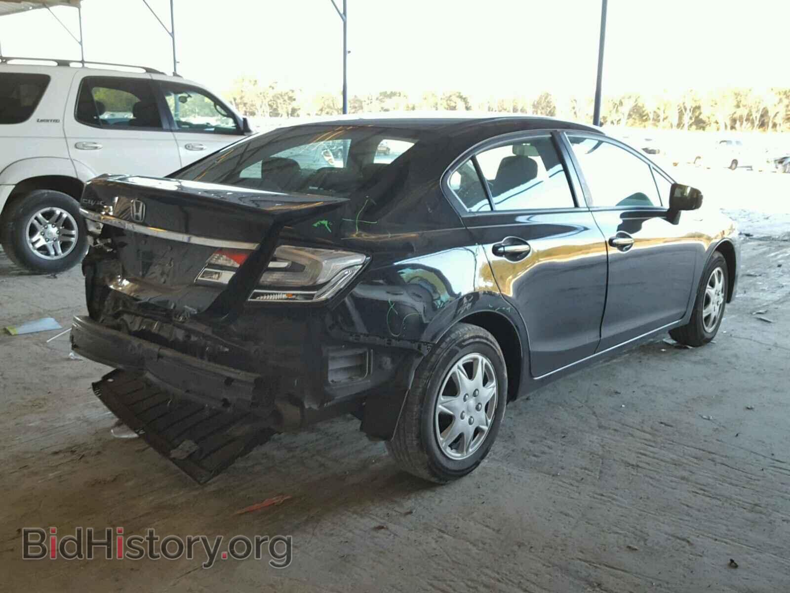 2014 HONDA CIVIC LX - VIN: 19XFB2F5XEE027000 - Фото 4