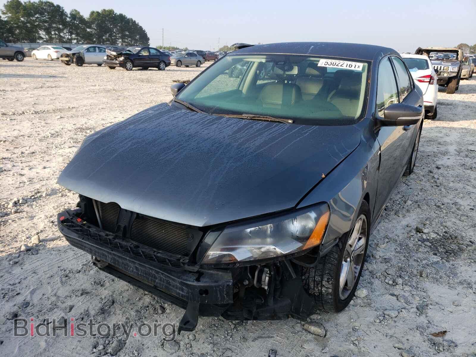 2014 VOLKSWAGEN PASSAT - VIN: 1VWAT7A36EC100734 - Фото 2