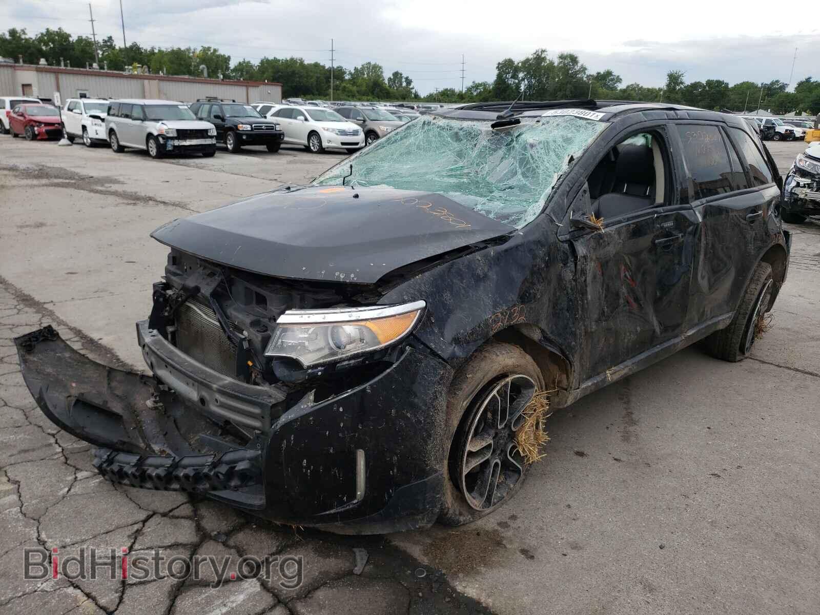 2014 FORD EDGE - VIN: 2FMDK4JC3EBA00751 - Фото 2