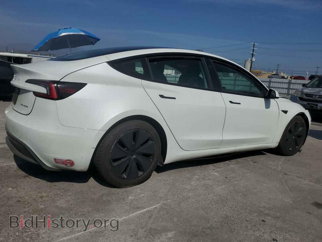 2024 TESLA MODEL 3 - VIN: 5YJ3E1EB7RF732915 - Photo 3