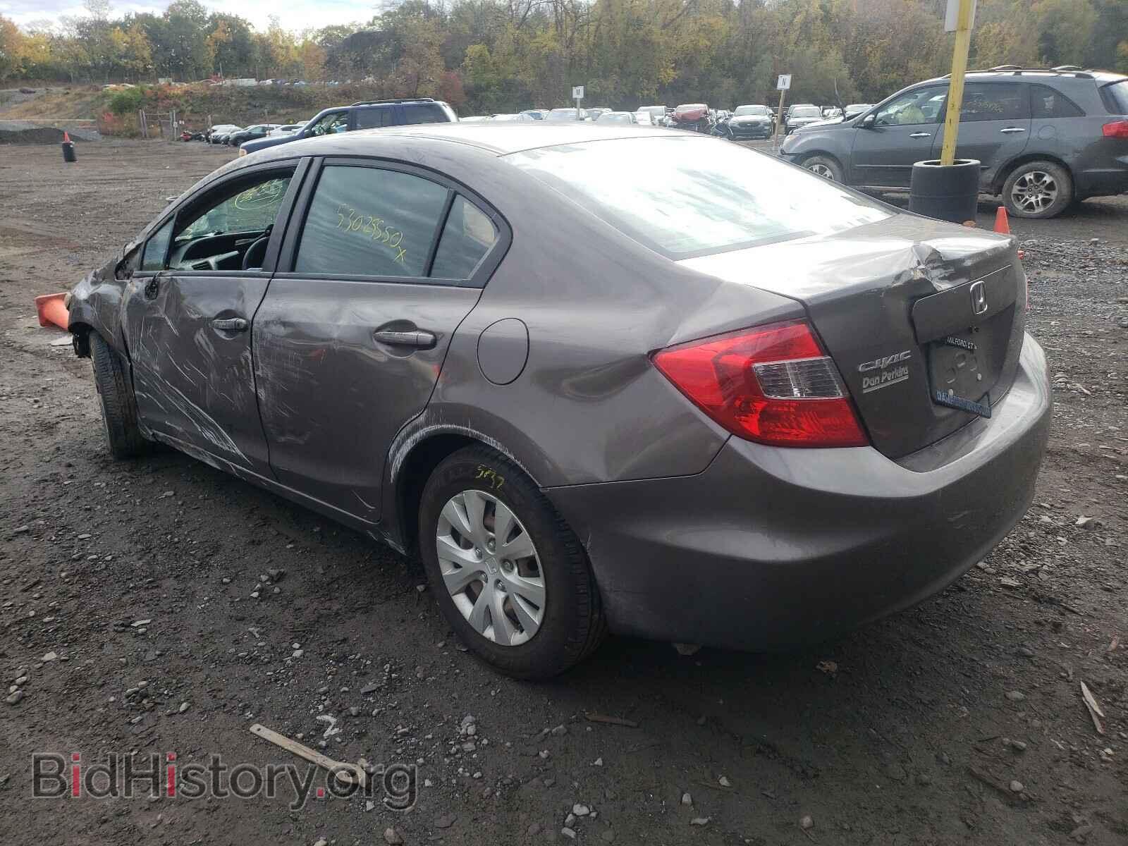 2012 HONDA CIVIC - VIN: 2HGFB2F59CH516507 - Photo 3