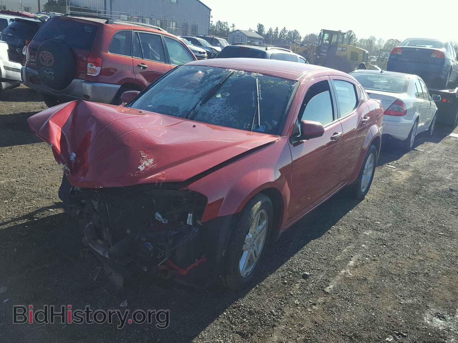 2012 DODGE AVENGER - VIN: 1C3CDZCB5CN293473 - Фото 2