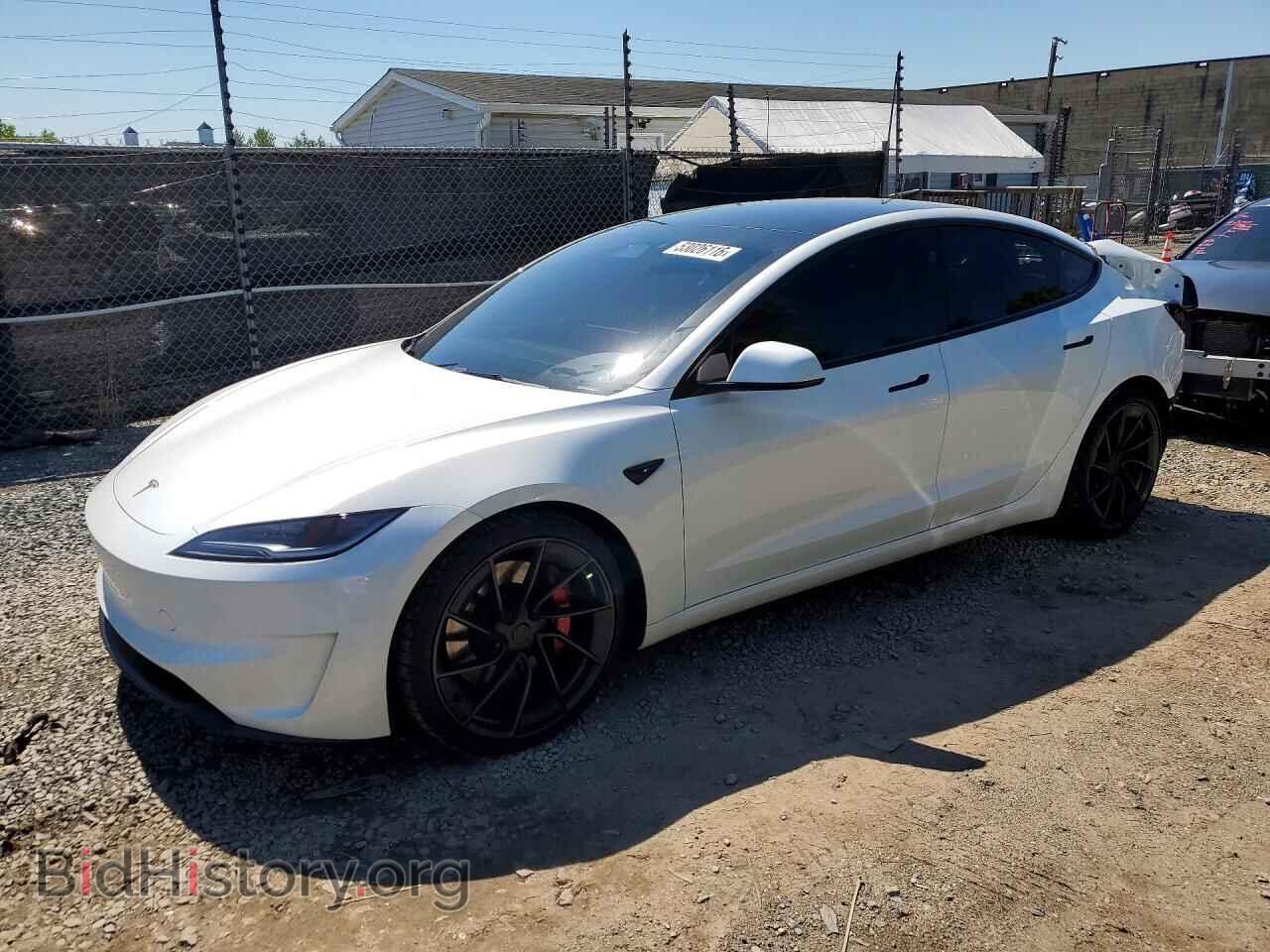 Photo 5YJ3E1ET9RF788203 - TESLA MODEL 3 2024