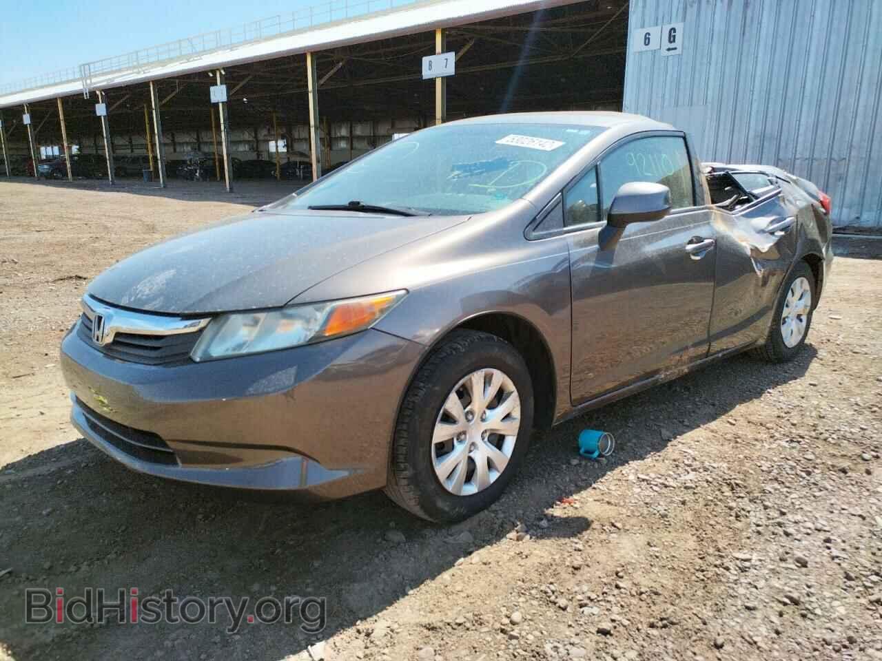 2012 HONDA CIVIC - VIN: 2HGFB2F56CH585669 - Фото 2