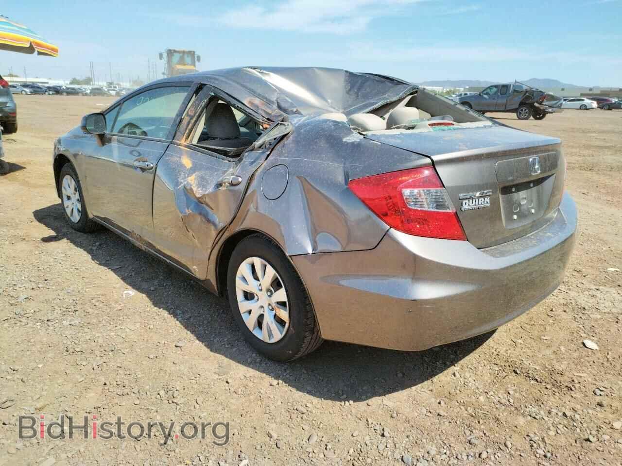 2012 HONDA CIVIC - VIN: 2HGFB2F56CH585669 - Фото 3