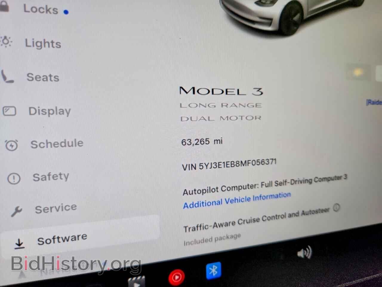 2021 TESLA MODEL 3 - VIN: 5YJ3E1EB8MF056371 - Фото 9
