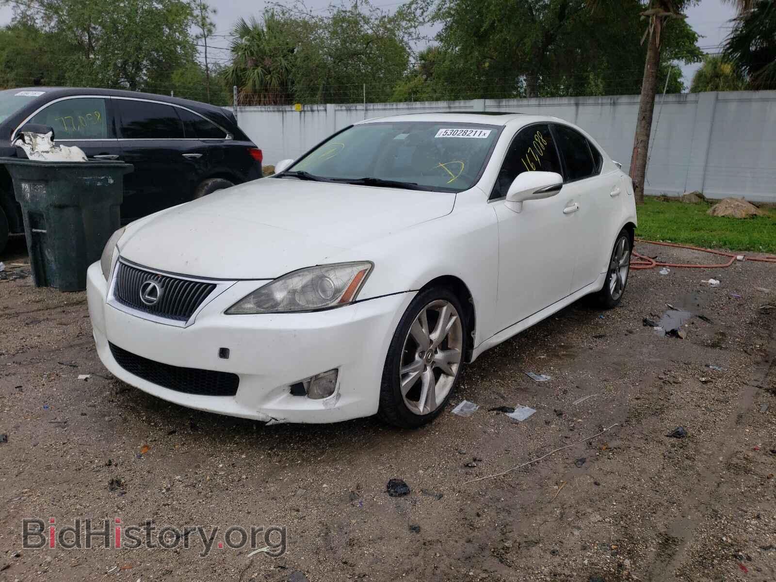 2010 LEXUS IS - VIN: JTHBF5C20A5109675 - Фото 2