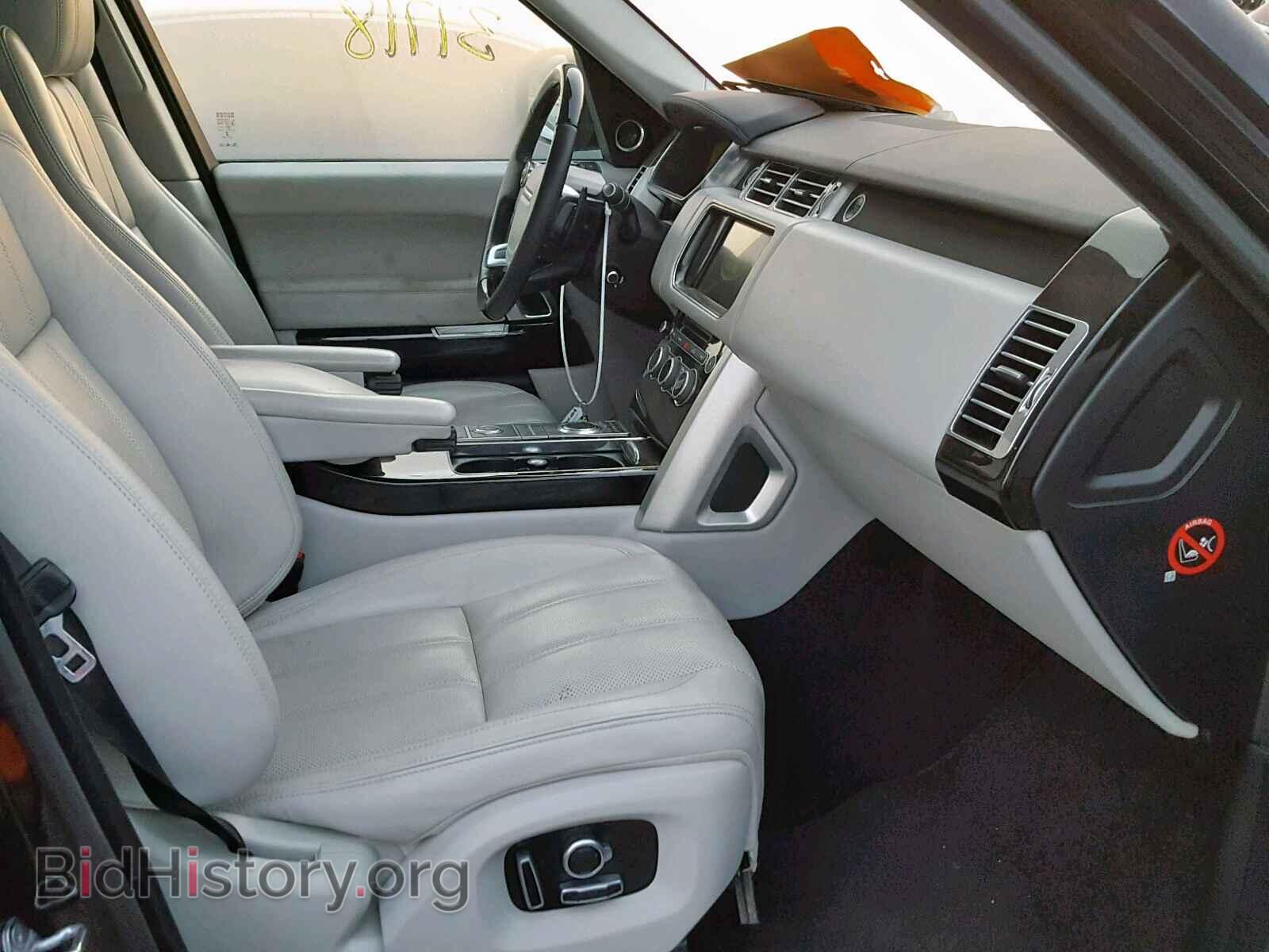 2016 LAND ROVER RANGE ROVE - VIN: SALGS2EFXGA278953 - Фото 5