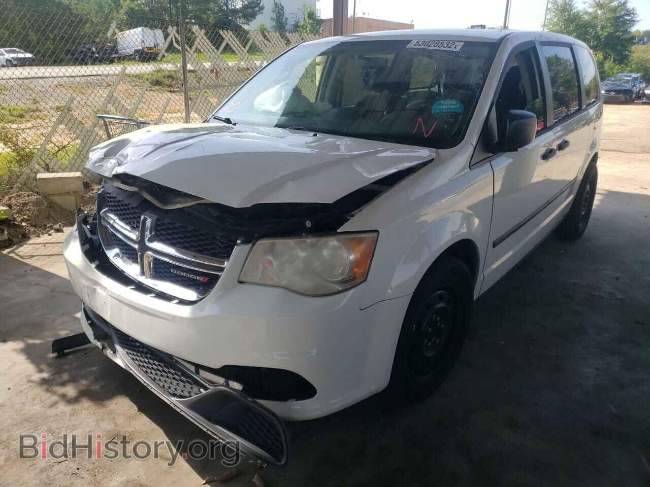 2013 DODGE CARAVAN - VIN: 2C4RDGBG3DR704154 - Фото 2