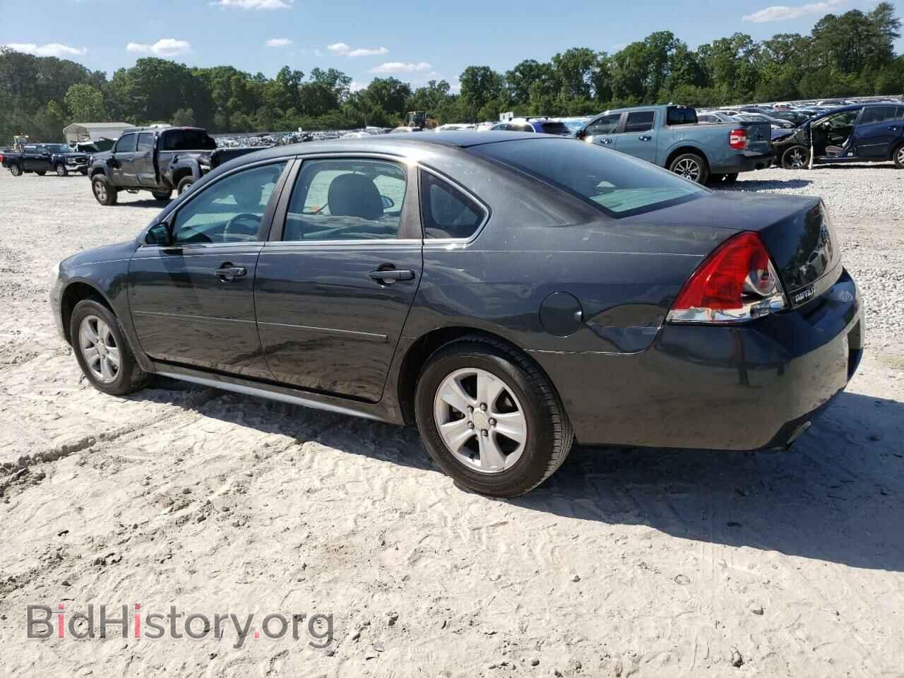 2012 CHEVROLET IMPALA - VIN: 2G1WF5E35C1250568 - Фото 2