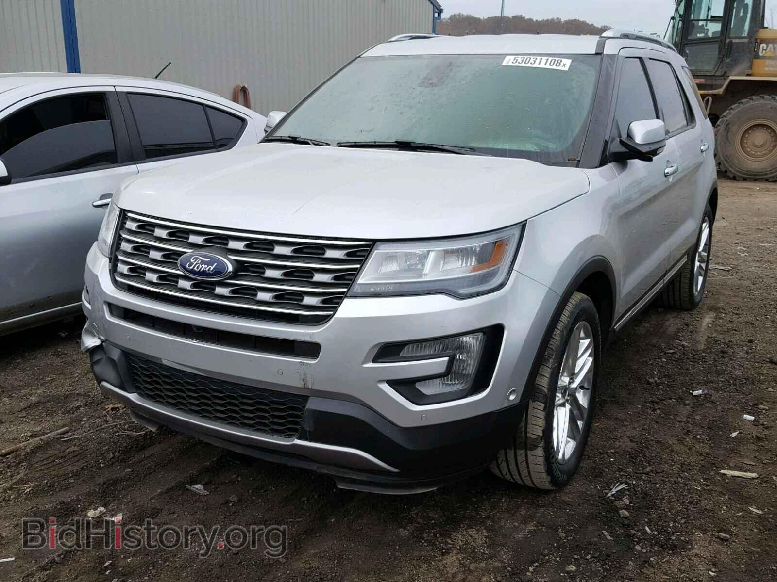 2017 FORD EXPLORER L - VIN: 1FM5K8F81HGC12898 - Фото 2
