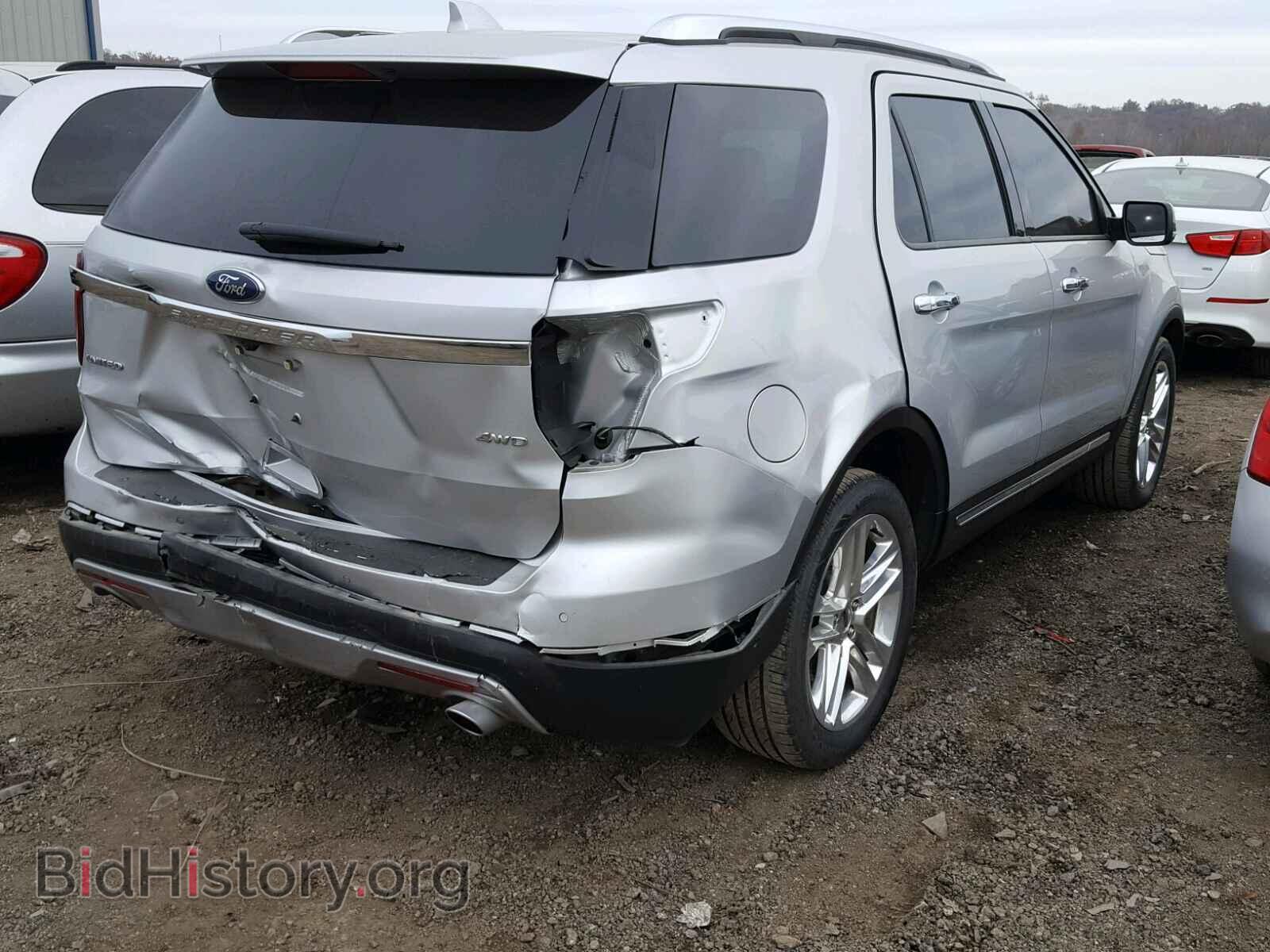 2017 FORD EXPLORER L - VIN: 1FM5K8F81HGC12898 - Фото 4