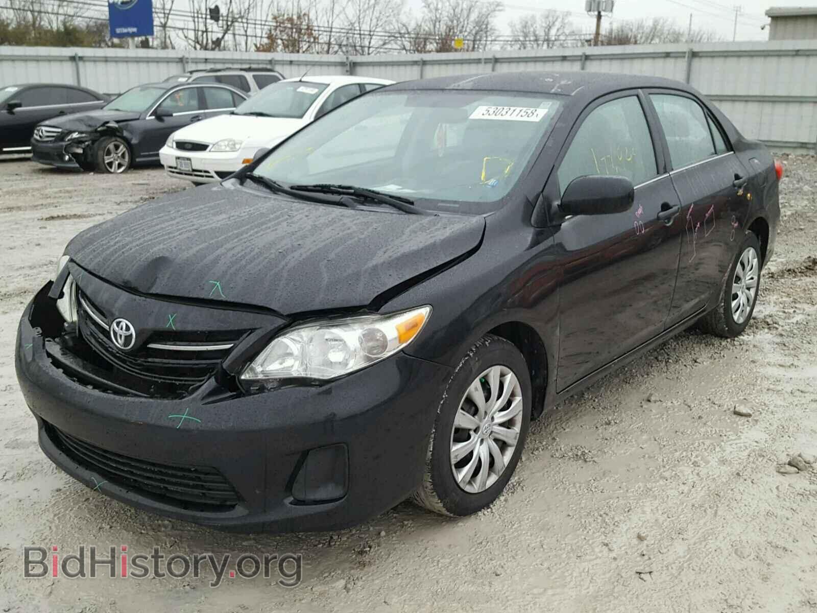 2013 TOYOTA COROLLA BA - VIN: 2T1BU4EE2DC951711 - Фото 2