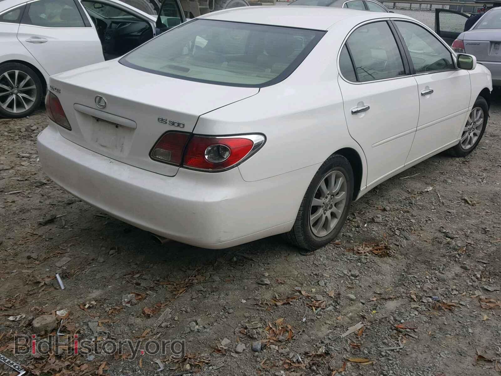 2003 LEXUS ES300 - VIN: JTHBF30G936002674 - Фото 4