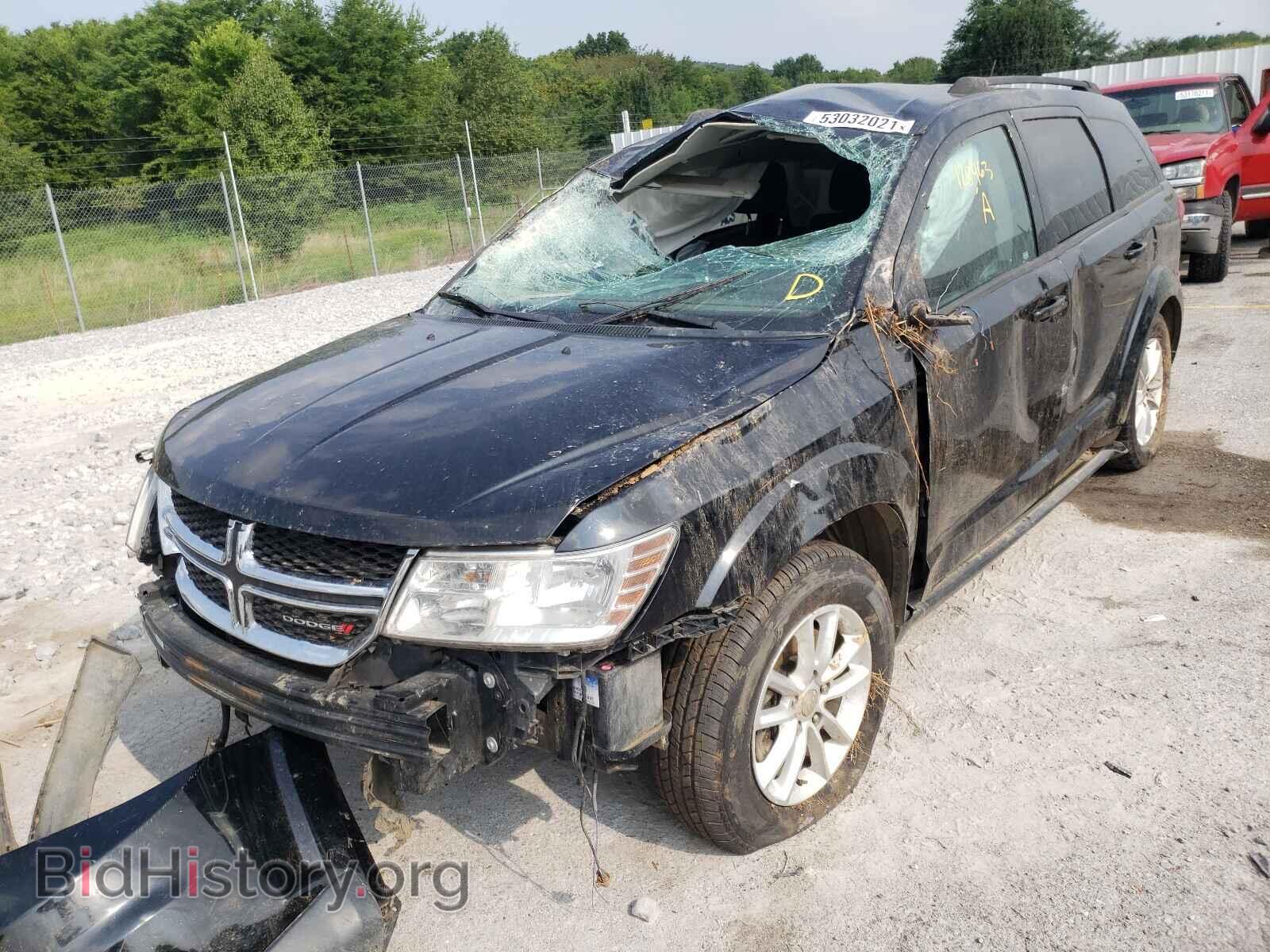 2015 DODGE JOURNEY - VIN: 3C4PDCBG9FT743654 - Фото 2