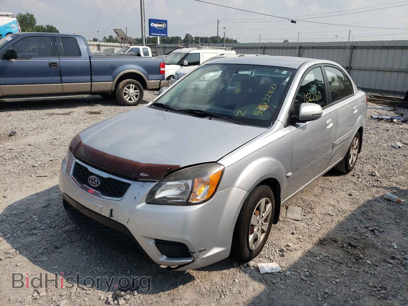 2011 KIA RIO - VIN: KNADH4A33B6960436 - Фото 2