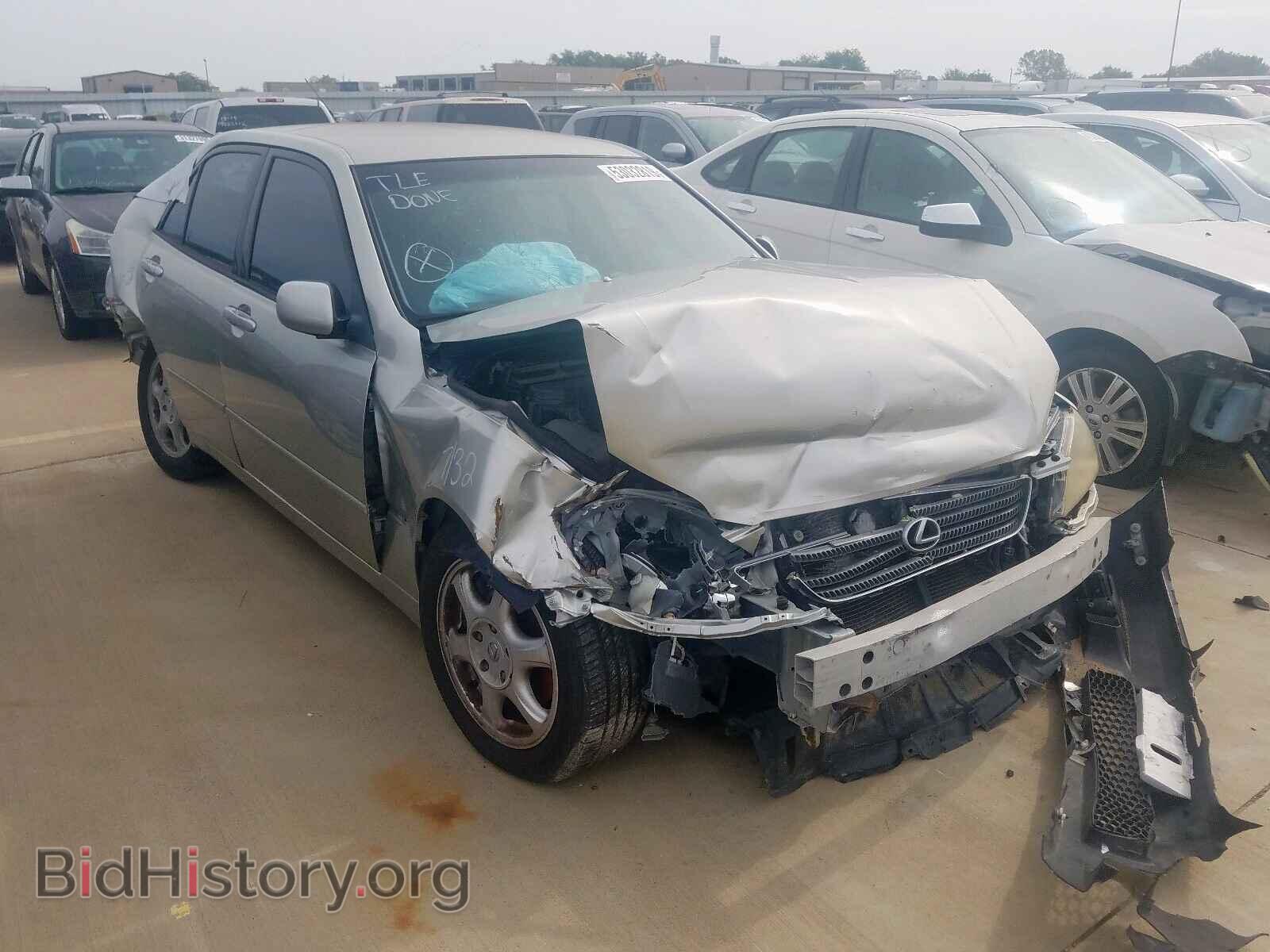 Photo JTHBD182010001934 - LEXUS IS 2001
